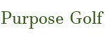 Purpose Golf logo